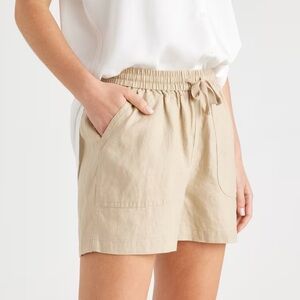 Quince | 100% European Linen Shorts | Size M
